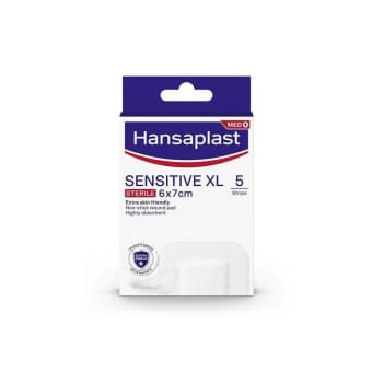 Hansaplast Sensitive plaaster XL 6x7cm N5