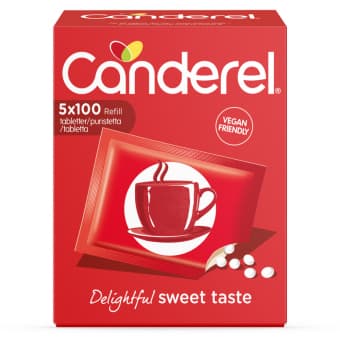 Canderel suhkruasendaja tbl täitepakend N5x100