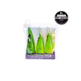 Holika Holika Jeju Aloe näo- ja kehahoolduskomplekt 165 ml