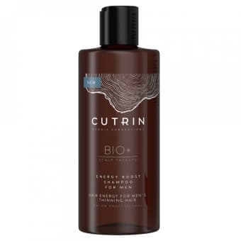 Cutrin Bio+ Energy Boost juuste väljalangemise vastane šampoon meestele 250 ml