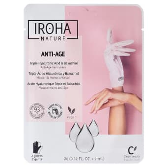 Iroha Nature Anti-Age hooldav kätemask bakuchioliga 20 ml