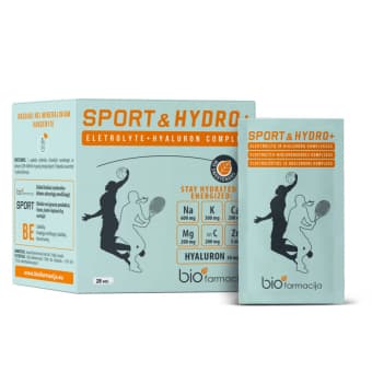 Biofarmacija Sport & Hydro+ elektrolüütide ja hüalurooni kompleks N28