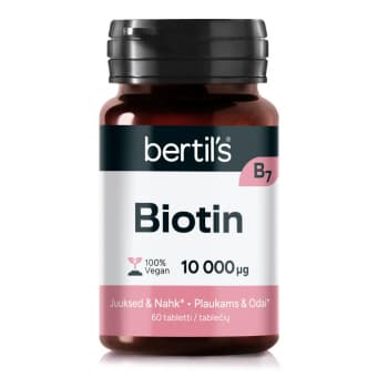 Bertils Biotin 10000mcg таблетки N60