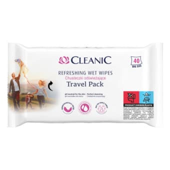 Cleanic Travel Pack värskendavad salvrätikud N40