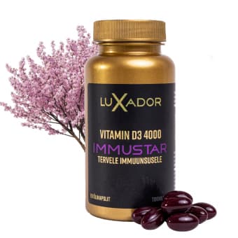 Luxador Immustar vitamiin D3 4000IU kapslid N90