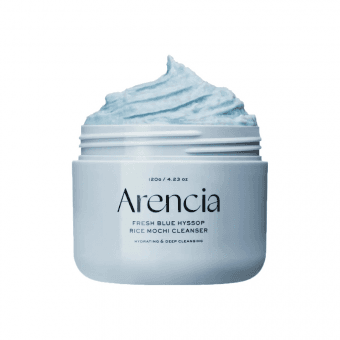 Arencia Blue Hyssop Rice Mochi Cleanser näopesuvahend 120 g