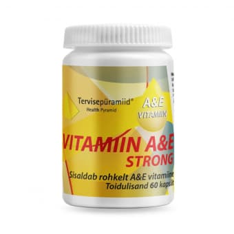 Tervisepüramiid Strong Vitamiin A&E kapslid N60