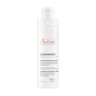 Avène Cleanance Hydra успокаивающий очищающий крем 200 мл