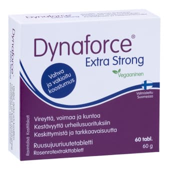 Dynaforce Extra Strong kuldjuure tabletid N60