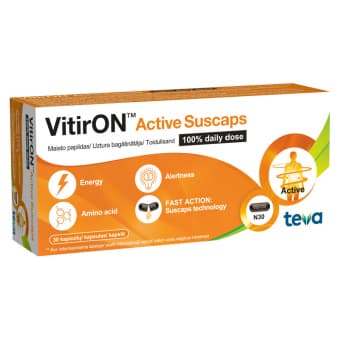 Vitiron Active Suscaps kapslid N30