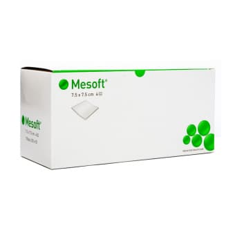 Mesoft haavatampoon 7,5x7,5cm 4-kihti steriilne N150