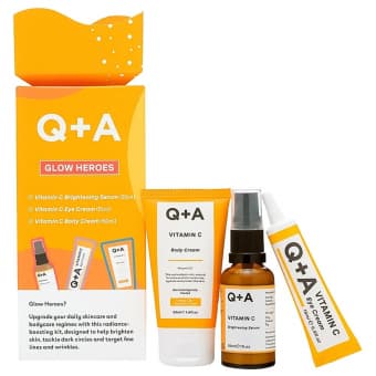 Q+A Glow Heroes C vitamiiniga toodete komplekt 3 tootega