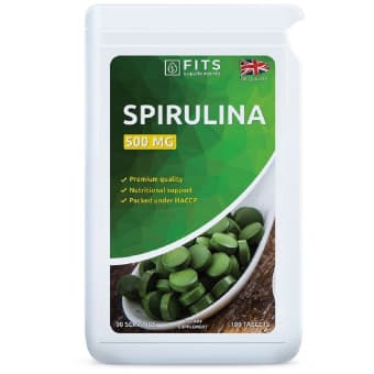 FITS Spirulina 500mg tabletid N180