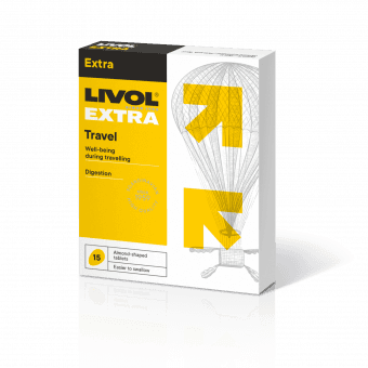Livol Extra Travel tabletid N15