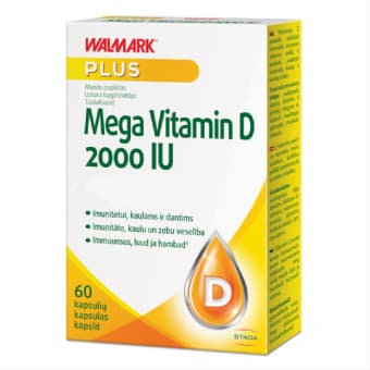 Walmark Mega Vitamiin D 2000IU N60