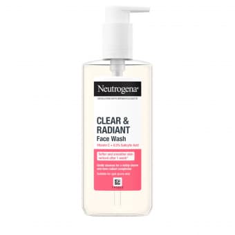 Neutrogena Clear & Radiant näopesuvahend pumbaga 200 мл