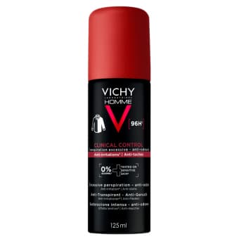 Vichy Homme Clinical Control 96H higistamisvastane sprei antiperspirant 125 ml