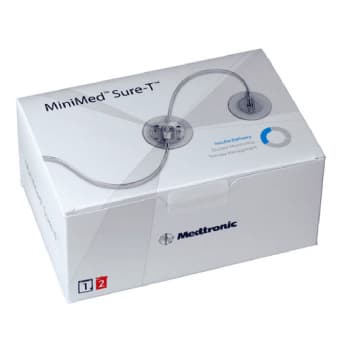 MiniMed Sure-T MMT-862 infusioonikomplekt 45cm/6mm Paradigm pumbale N10