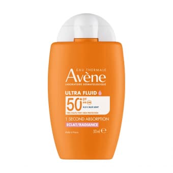Avène Sun Ultra Fluid SPF50 выравнивающая тон кожи солнцезащитная эмульсия 50 мл