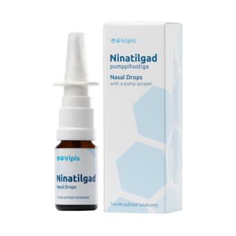 Vipis ninatilgad pumppihustiga 10 ml