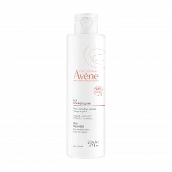 Avene очищающее молочко для сухой кожи 200 мл