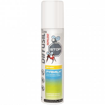 DIFFUSIL® repelent Family spray aerosool sääse/puugitõrje lastele 100 ml