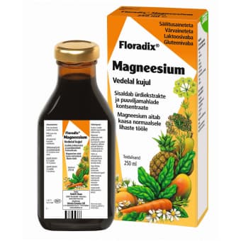 Salus Floradix magneesiumi-ürdisiirup 250 ml