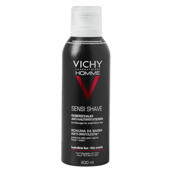 Vichy Homme пена для бритья для чувствительной кожи 200 мл