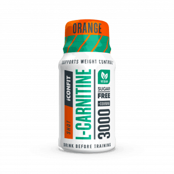 ICONFIT L-Karnitiini Shot apelsinimaitseline 60 ml