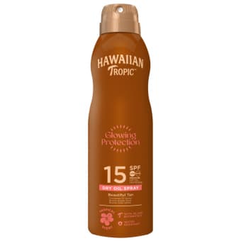 Hawaiian Tropic аргановое масло-спрей для загара SPF15 177 мл