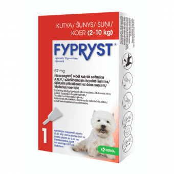 FYPRYST TÄPILAHUS KOERALE (2-10KG) 67MG/0.67ML N1