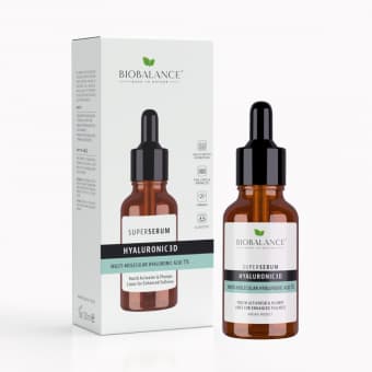 Bio Balance Hyalu-Plump multimolekulaarne hüaluroonhappe 1% seerum 30 ml