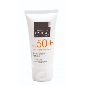 Ziaja MED tooniv päevakreem SPF50+ normaalsele nahale 50 мл