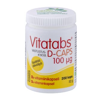 Vitatabs D3 100 MCG (4000IU) масляные капсулы N200