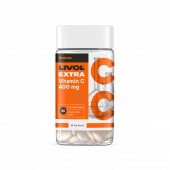 Livol Extra Витамин С табл. со вкусом черной смородины N50
