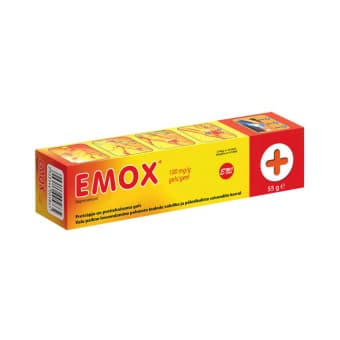 EMOX GEEL 100MG 55G