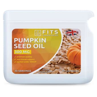 FITS Kõrvitsaseemneõli 300mg kapslid N60