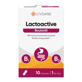 Livsane Lactoactive Boulardii kapslid N10