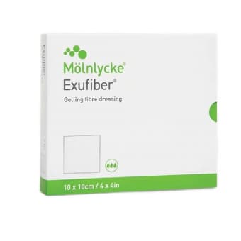 Exufiber geelistuv haavaside 10x10cm N10