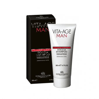 Bottega Di Lungavita Vita-Age Man värskendav šampoon ja dušigeel 200 ml