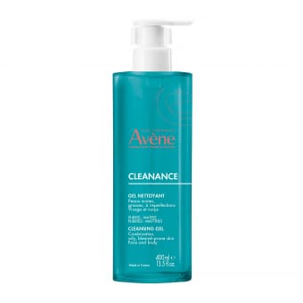 Avene Cleanance бесщелочной очищающий гель 400 мл