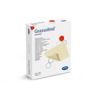 Hartmann Grassolind Neutral salvside haavavõrk 10x10cm steriilne N1