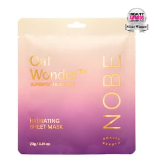 Nobe Oat Wonder Hydrating Sheet Mask kangasmask näole