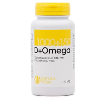 Natura Media D + Omega kapslid N120