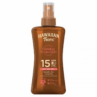 Hawaiian Tropic piserdatav päevitusõli SP15 200 ml