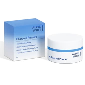 Alpine White Charcoal Powder порошок активированного угля для зубов 30 г