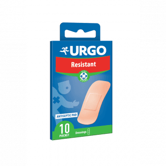 Urgo Resistant текстильный пластырь телесного цвета 19x72mm N10