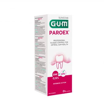 Sunstar Gum 0,12% kloorheksidiiniga suuvesi 300 ml