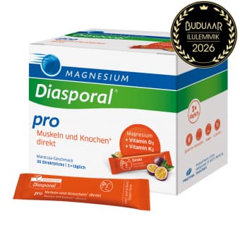 Magnesium Diasporal Pro lihastele ja luudele direkt pulber N30