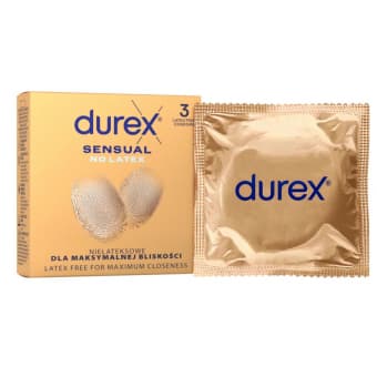 Durex Sensual No Latex kondoomid N3
